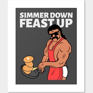 Simmer Down Feast Up Posters and Art